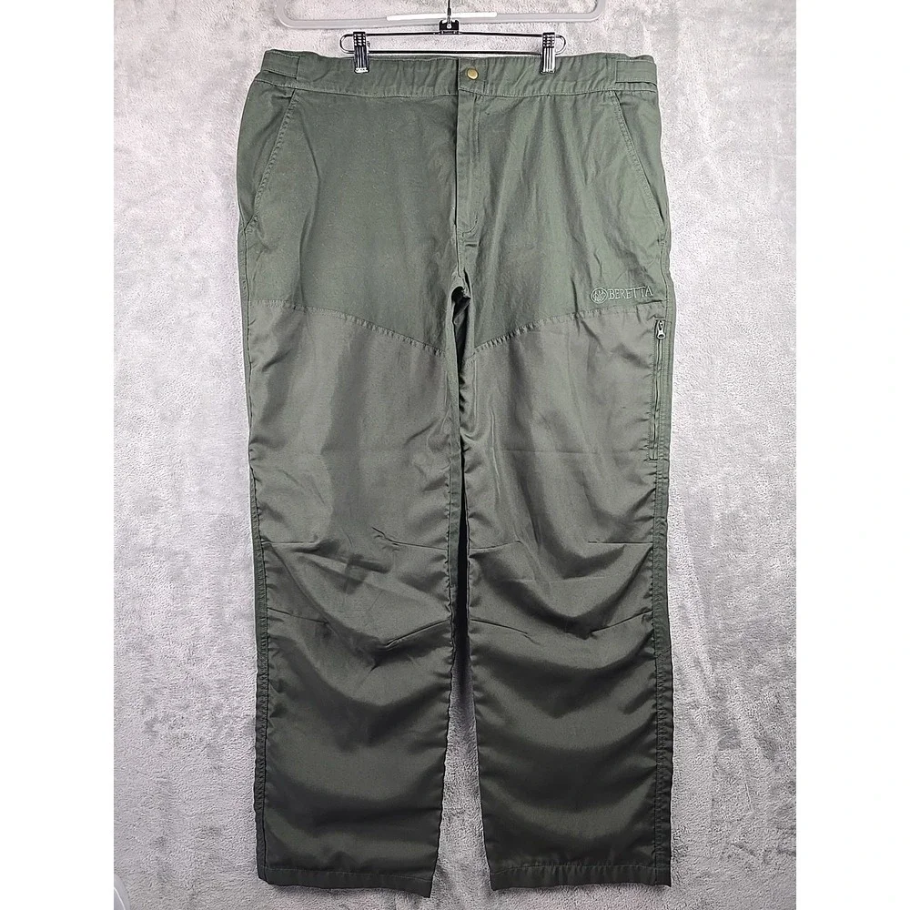 Beretta Utility Pants Tactical Men's 3XL 42x33 Green Hunting Lined Zip Pocket